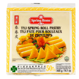 Tyj Food 6 Inch Spring Roll Pastry (50pcs)
