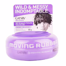 Gatsby Moving Rubber Wild Shake Hair Wax (80g)