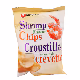 Nongshim Shrimp Flavoureded Chips (45g)