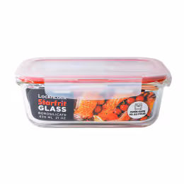Lock&Lock Glass Rectangular (630ml)