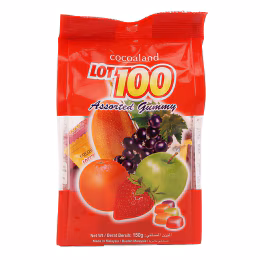 Lot 100Assorted Gummy 150g