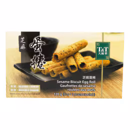 T&T Sesame Biscuit Egg Roll (60gx2)