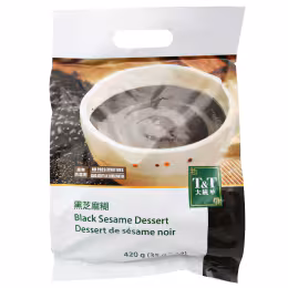 T&T Black Sesame Dessert (35gx12)