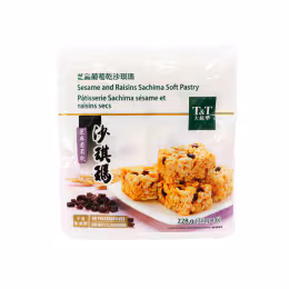 T&T Sesame & Raisins Sachima Soft Pastry (38gx6)