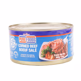 Pure Foods Corned Beef With Chunks (340g)
