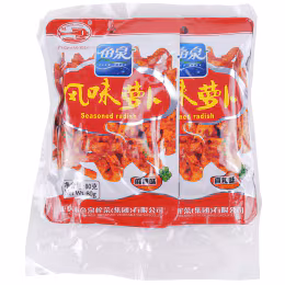 Fish Well Preseved Radish Chopped Chili 80gx4 packs