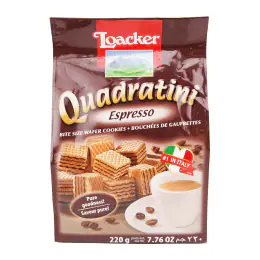 Loacker Espresso Quadratini (220g)