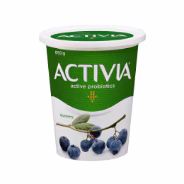 Activia Blueberry Probiotic Yogurt (650g)