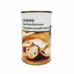 T&T Sliced Straw Mushrooms (398ml)