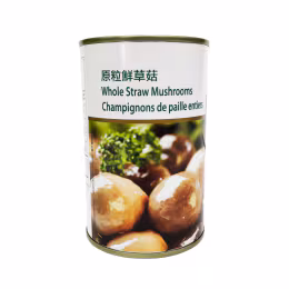 T&T Whole Straw Mushrooms (398ml)