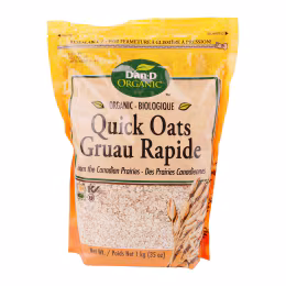 Dan-D Park Organic Quick Oats (1kg)