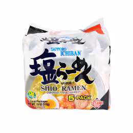 Sapporo Shio Ramen 5 Pack (510g)