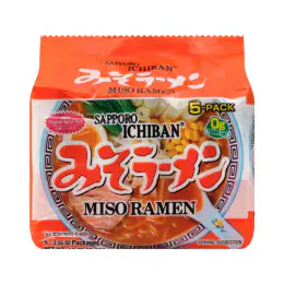 Sapporo Miso Ramen 5 Pack (505g)