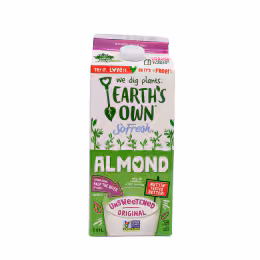 Earth's Own Unsweetened Original Almond Beverage (1.89L)