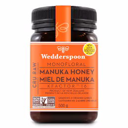 Wedderspoon Monofloral Raw Manuka Honey - KFactor 16 (500g)
