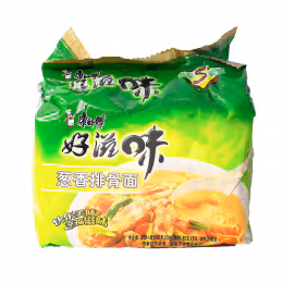 Master Kong Haoziwei Onion Rib Instant Noodles (91gx5)