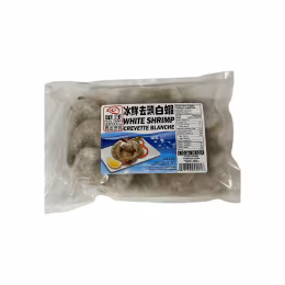 Hua Yang Frozen White Shrimp Headless 26/30 (~260g)