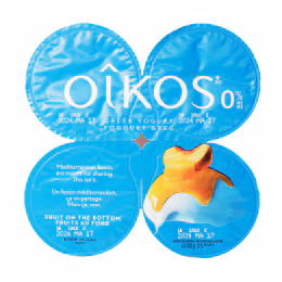 Oikos Peach Mango Greek Yogurt (100gx4)