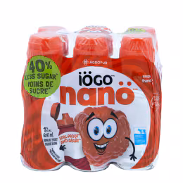 Iogo Nano Raspberry Yogurt Drink (93ml x 6)