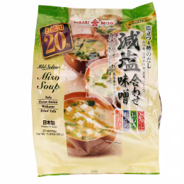 Hikari Mild Sodium Instant Miso Soup – 20 Servings (331g)