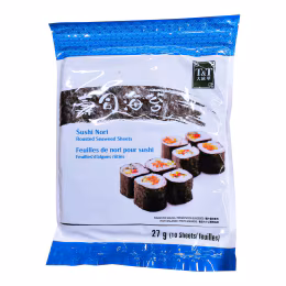 T&T Roasted Seaweed Sheets / Sushi Nori (10pcs / 27g)