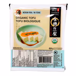 Superior Natural Organic Smooth Medium-Firm Tofu (454g)
