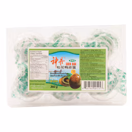 Shen Dan Preserved Duck Eggs (360g)