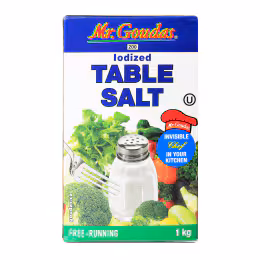 Mr. Goudas Iodized Table Salt (1kg)