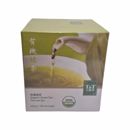 T&T Organic Green Tea Tea Bag (200g)