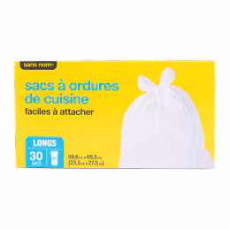 NO NAME QUICK TIE TALL KITCHEN GARBAGE