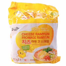 Paldo Cheese Ramyun Noodles (111gx4)