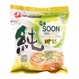Nong Shim Soon Veggie Noodle 112gx4