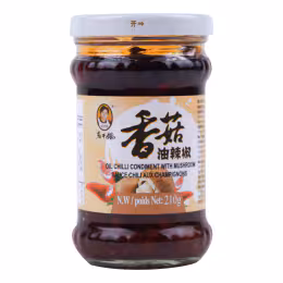 Laoganma Oil Chili Condiment With Mushroom 210g