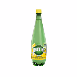 Perrier Natural Spring Sparkling Water Lemon Flavour 1L