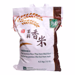 T&T Thai Jasmine Rice (4.5kg / 10lb)