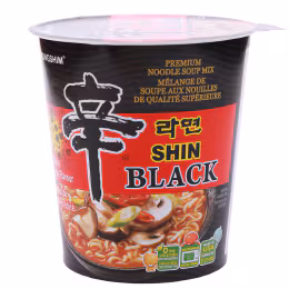Nong Shim Beef Bone Spicy Cup Noodle Black (101g)