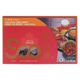 Soo Five Spices Beef Jerky (170g)