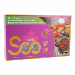Soo Fruit flavoured Pork Jerky (170g)