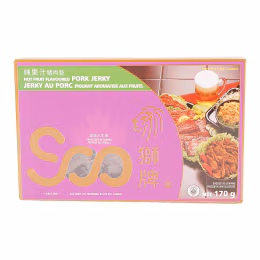 Soo Hot Fruit flavoured Pork Jerky (170g)