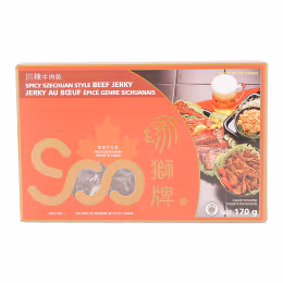 Soo Spicy Szechuan Style Beef Jerk (170g)