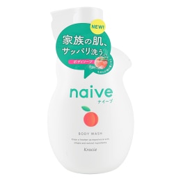 Kracie Naive Peach Body Wash (530ml)