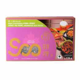 Soo Fruit Flavoured Beef Jerky (85g)