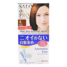 Dariya Salon De Pro For Gray Hair #4 Light Brown (80g)
