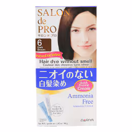 Dariya Salon De Pro Hair Dye For Gray Hair #6 Dark Brown (80g)