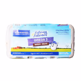 Burnbrae Farms Omega 3 Large Brown Eggs (18pcs)