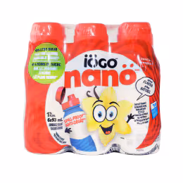 Iogo Vanilla Nano Yogurt (93mlx6)
