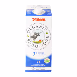 Neilson Organic 2% Partly Skimmed Milk (2L)