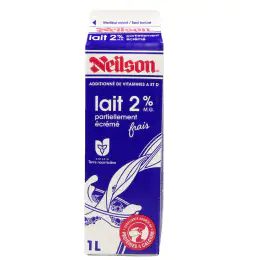 Neilson 2% Fresh Partly Skimmed Milk (1L)