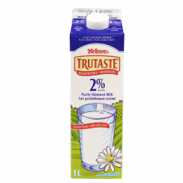 Neilson Trutaste 2% Microfiltered Partly Skimmed Milk (1L)