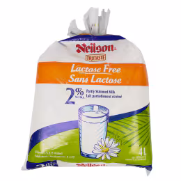 Neilson Trutaste Lactose Free 2% Partly Skimmed Milk - Bag (4L)
